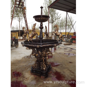 Garden Antique Bronze Water Fountain For Sale